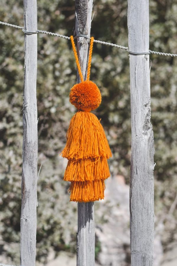 Pompon Wayuu Orange 1