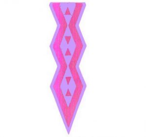 Pointe avec triangles