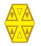 Ensemble de losanges et triangles