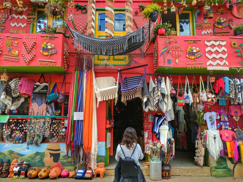 Rue colorée de Raquira - Colombie